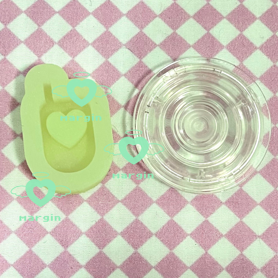 mini shaker molds, backed, 3d print, matte