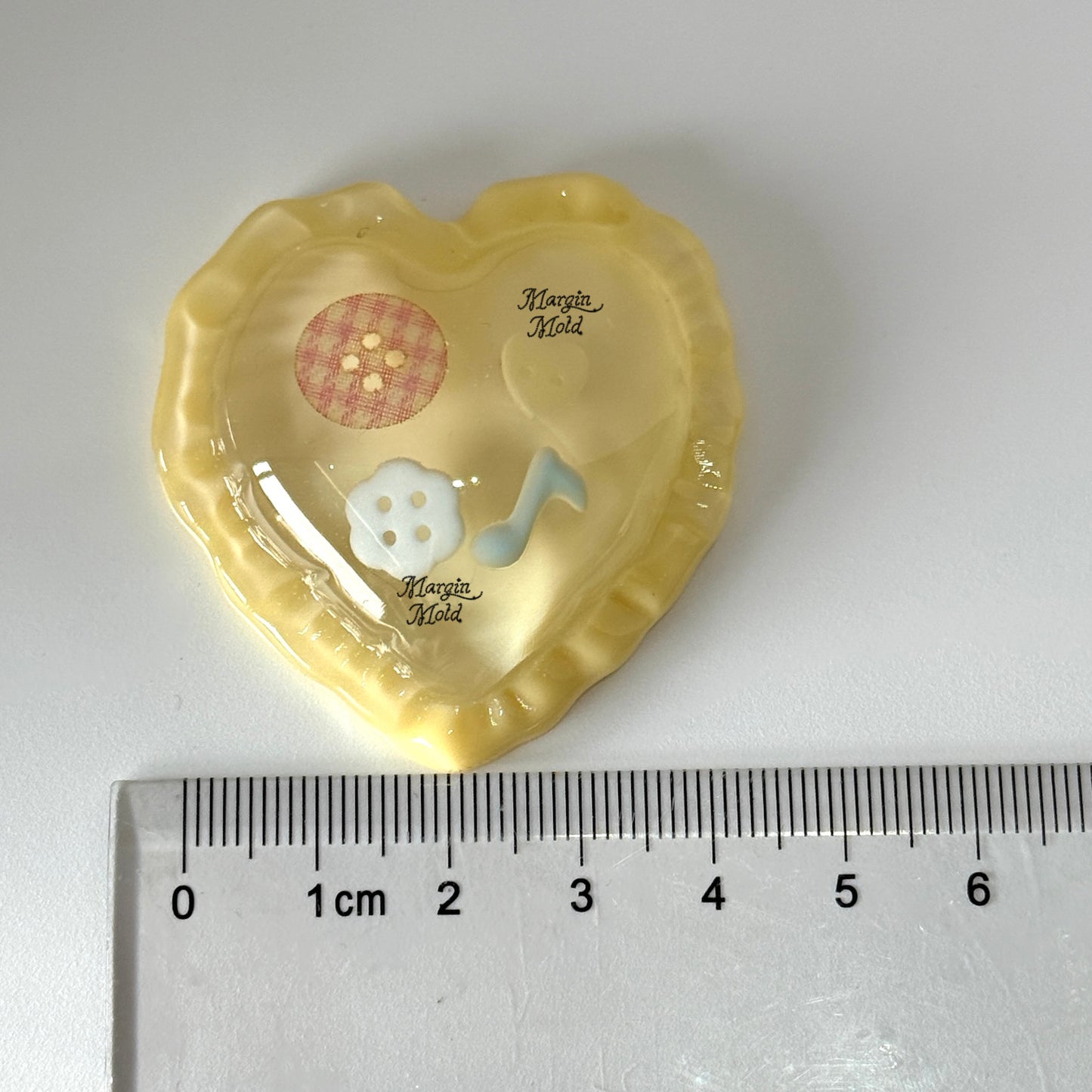 k118 heart cushion griptok mold, 3d printed, shiny