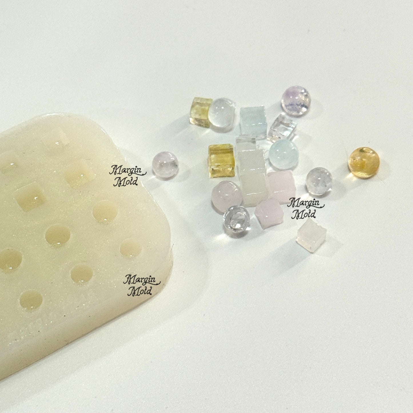 b113 bits mold mini ice cubes, 3d print,shiny
