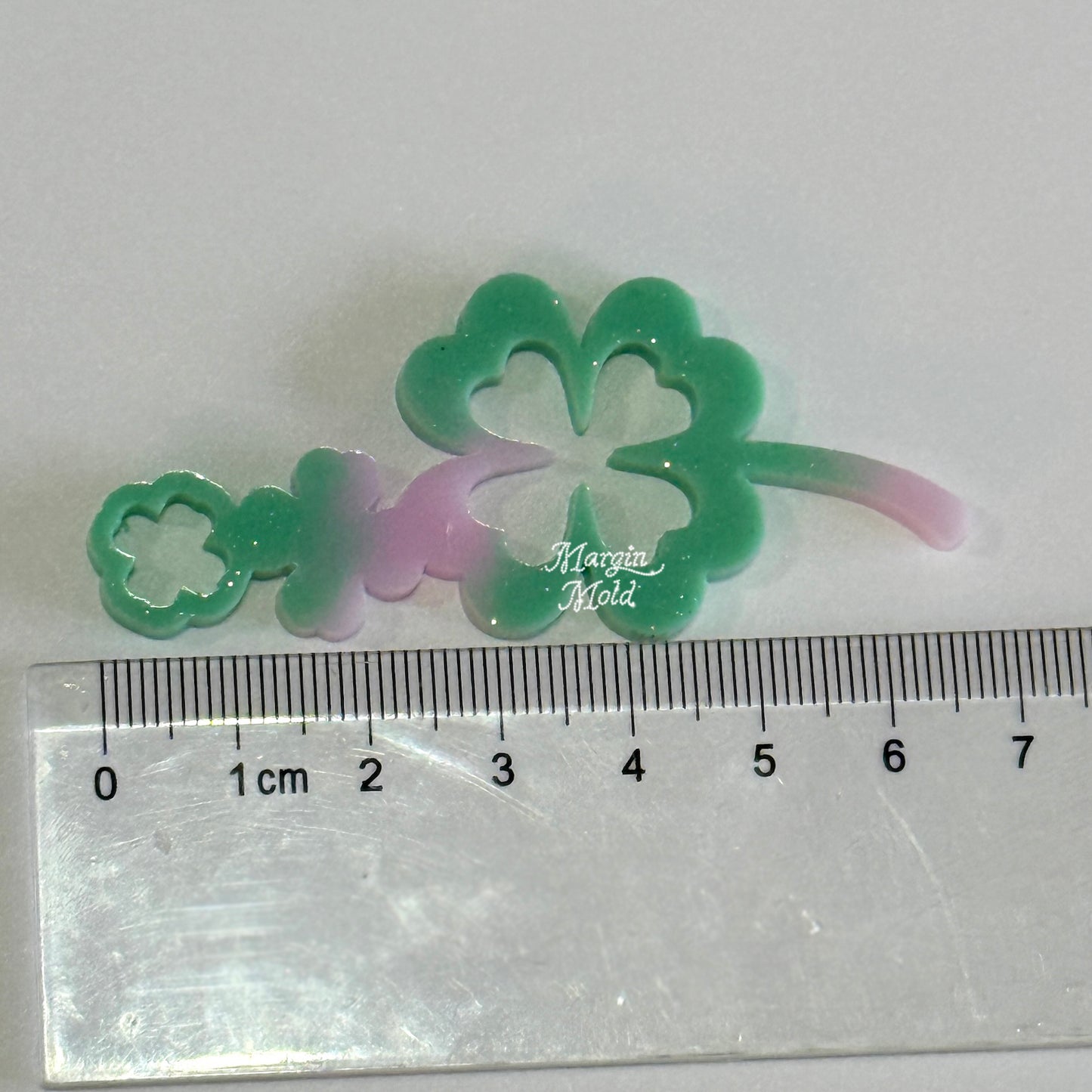 k119 k120 k121 k122 lucky clover keyring mold, arcylic, shiny