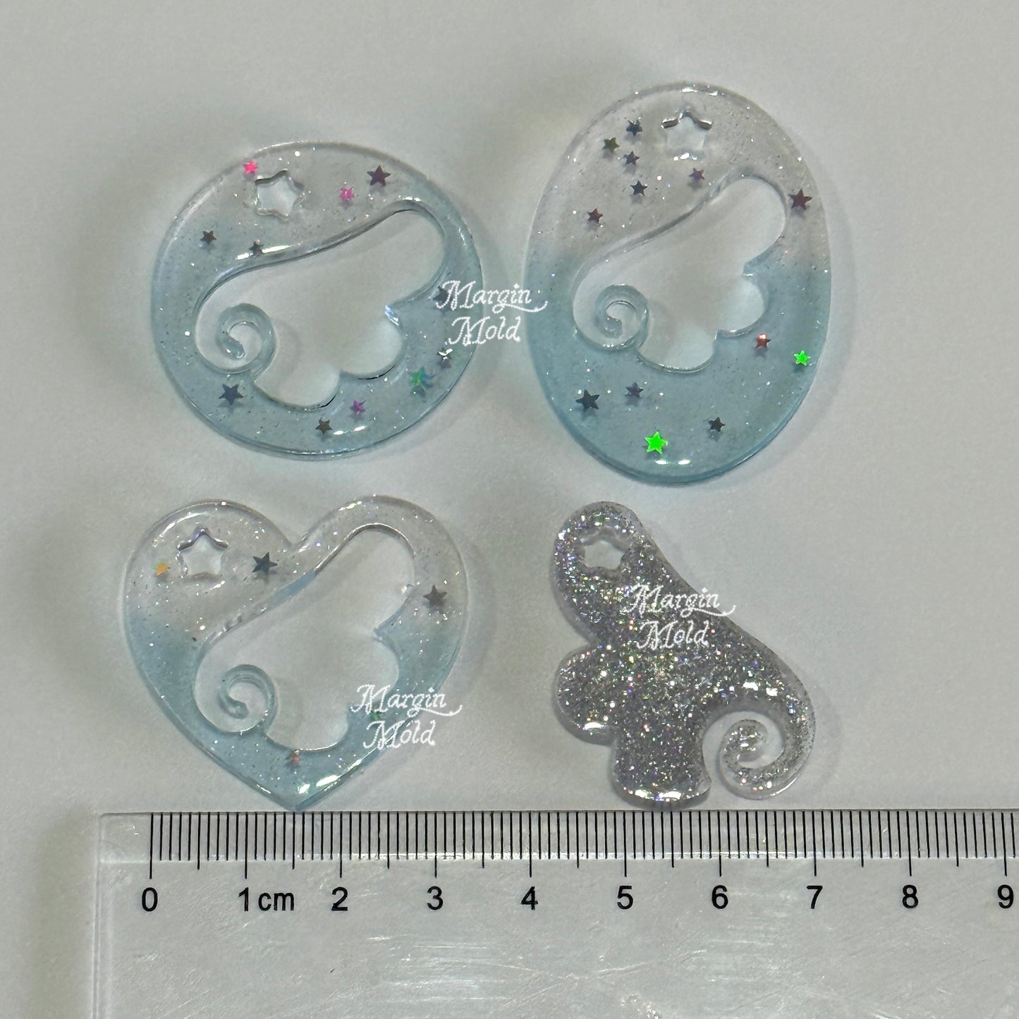 k123 k124 k125 k126 angel wing keyring mold, arcylic, shiny
