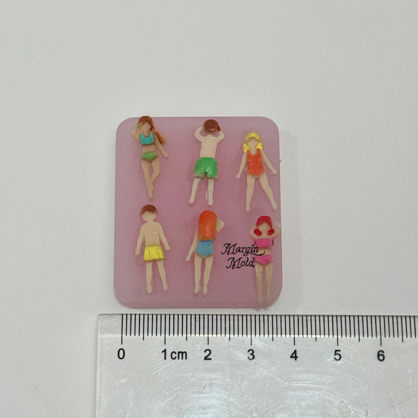 b121 b122 b123 b124 bits mold pool day deco bits mold, 3d print, matte