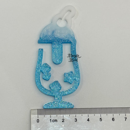 B05 melon soda drink bookmark mold, acrylic, shiny