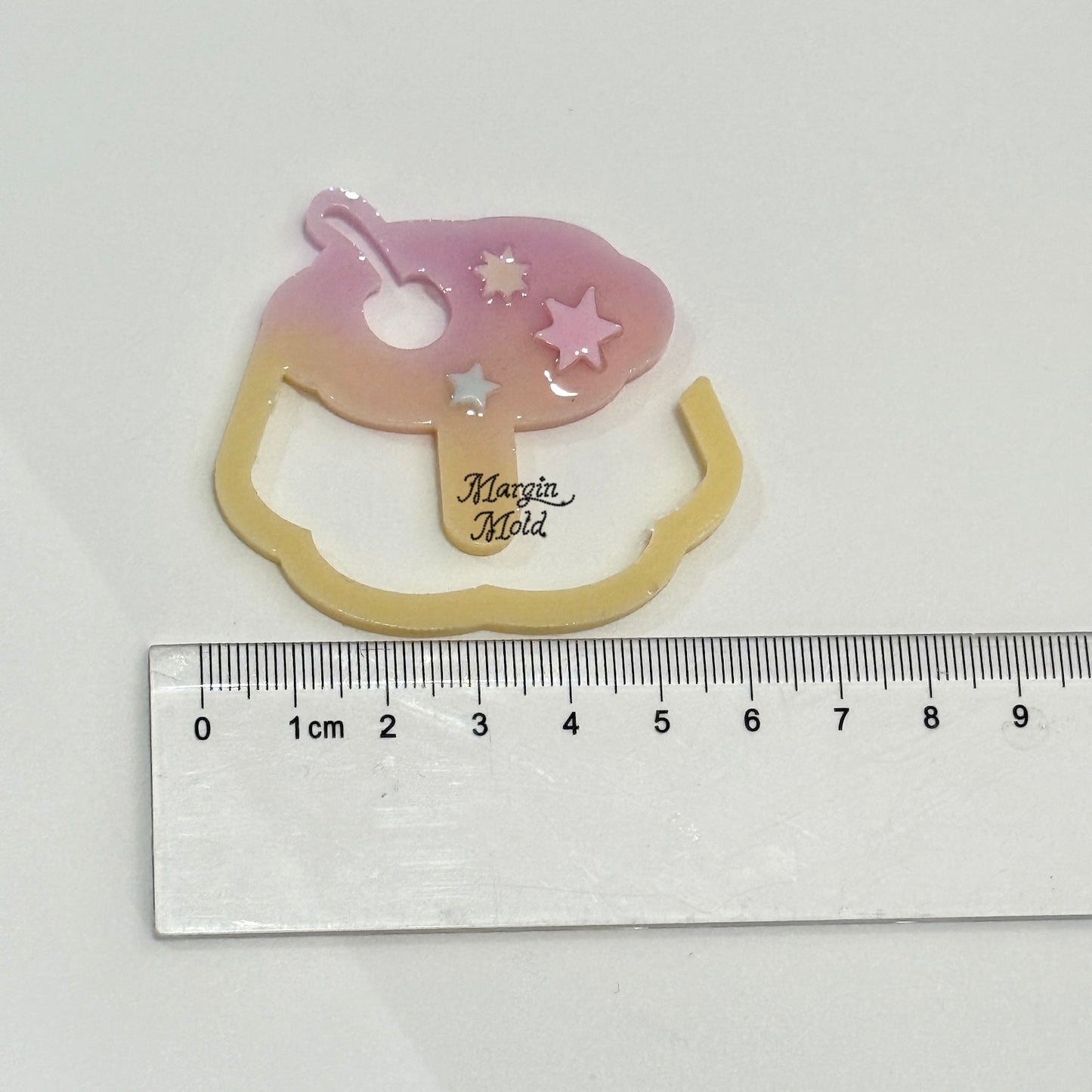 B06 pudding jelly bookmark mold, acrylic, shiny