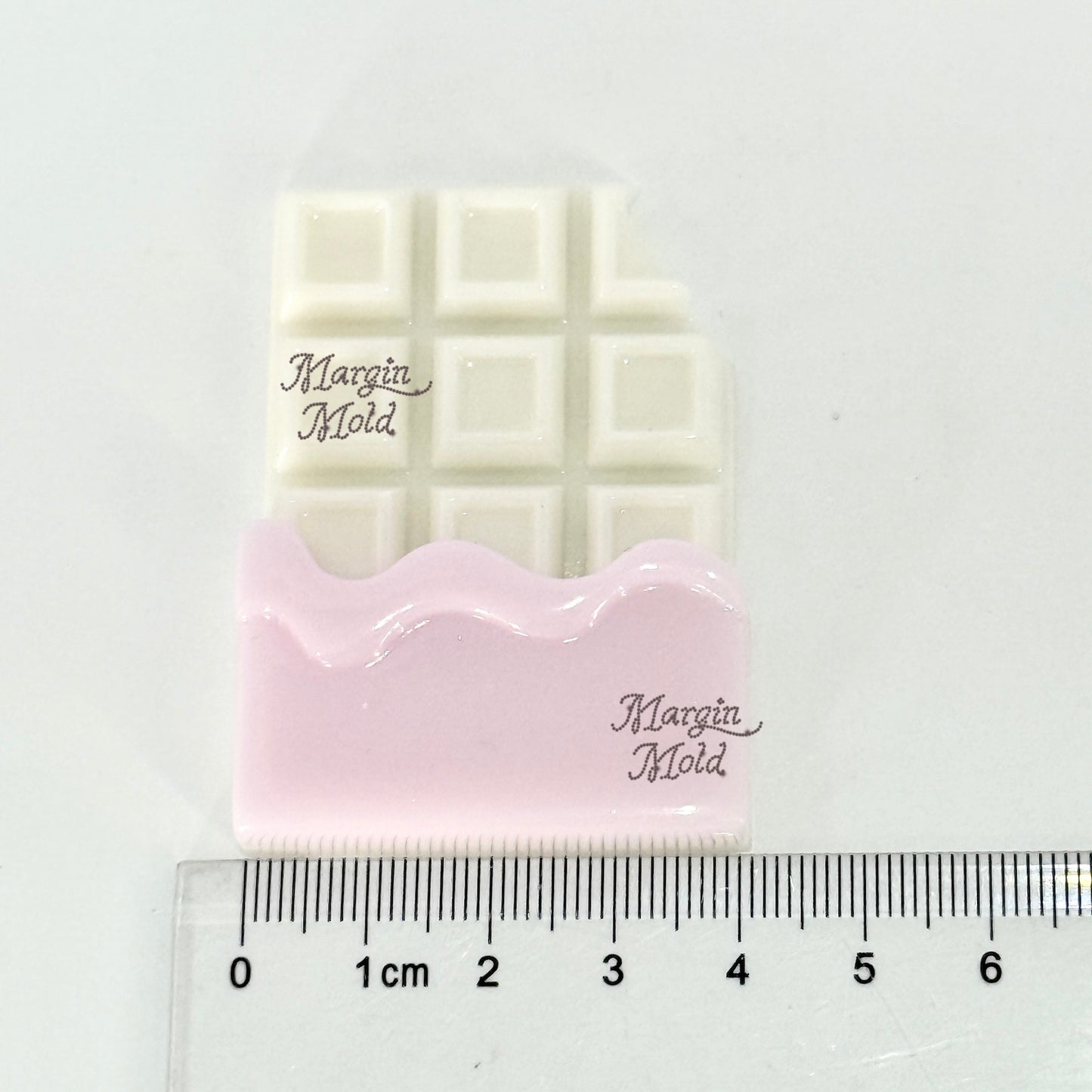 k130 k131 chocolate bar mold, 3d printed, shiny