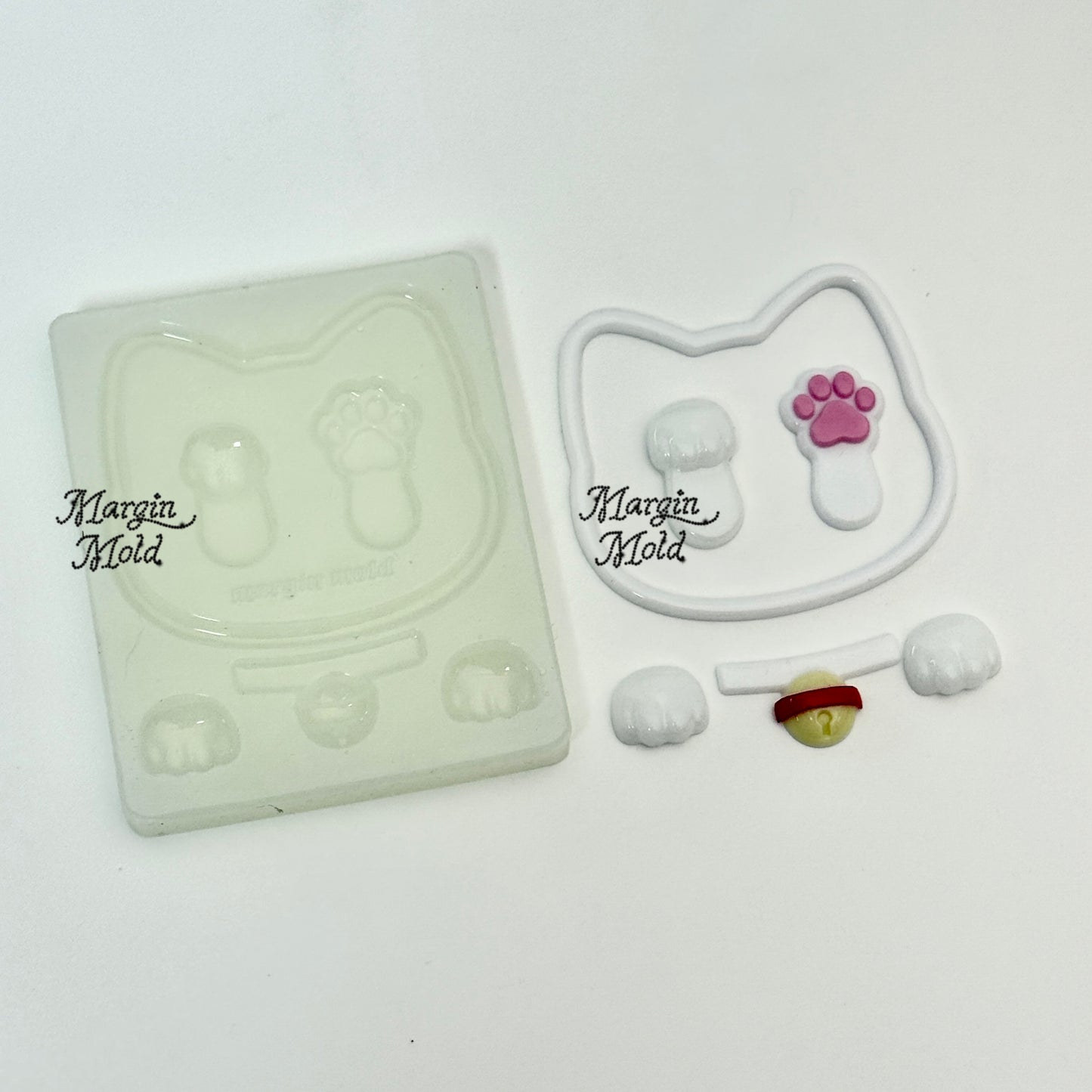 b131 bits mold pawfect kitty toploader bits mold, 3d print, shiny