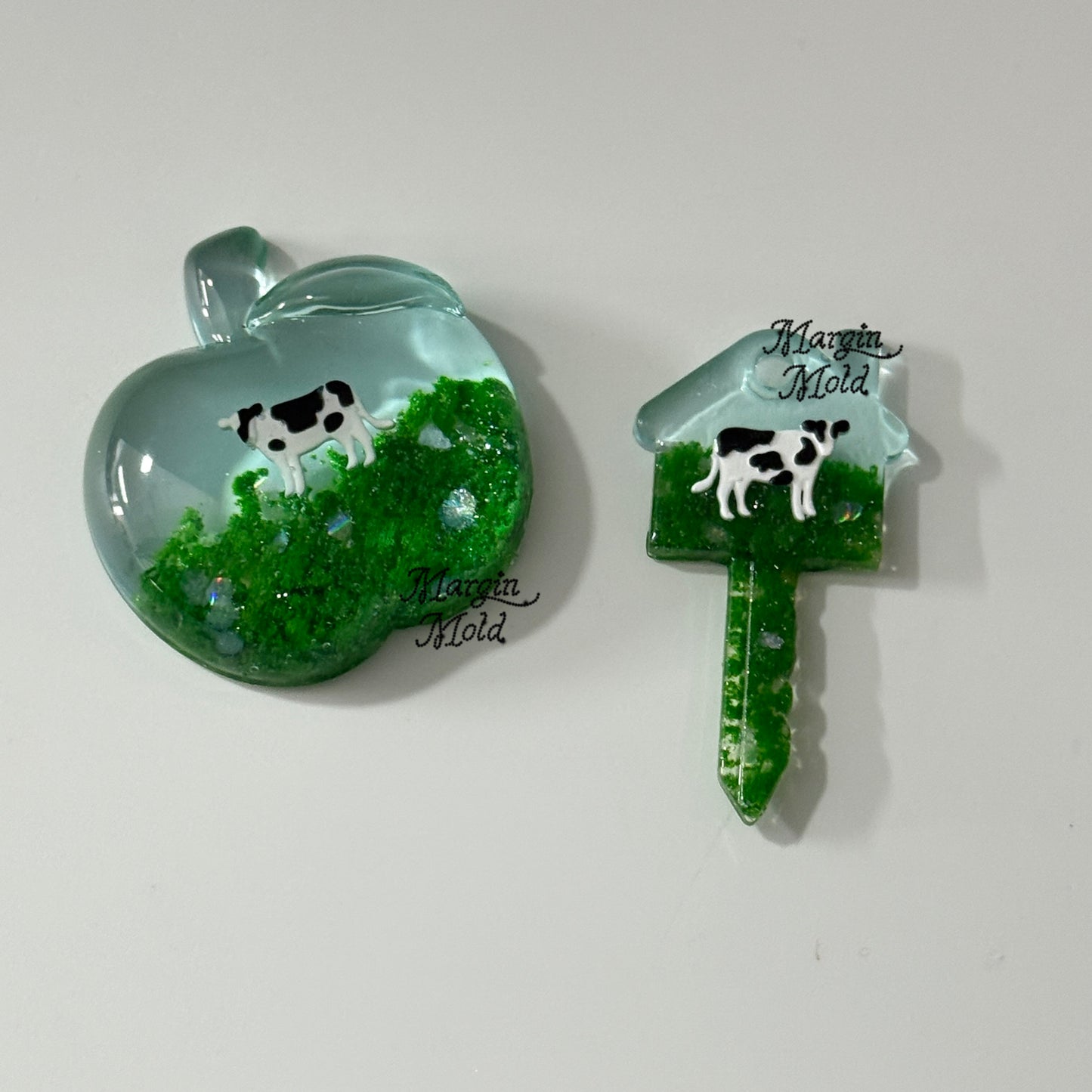 b146 bits mold cow bits mold, 3d print, matte