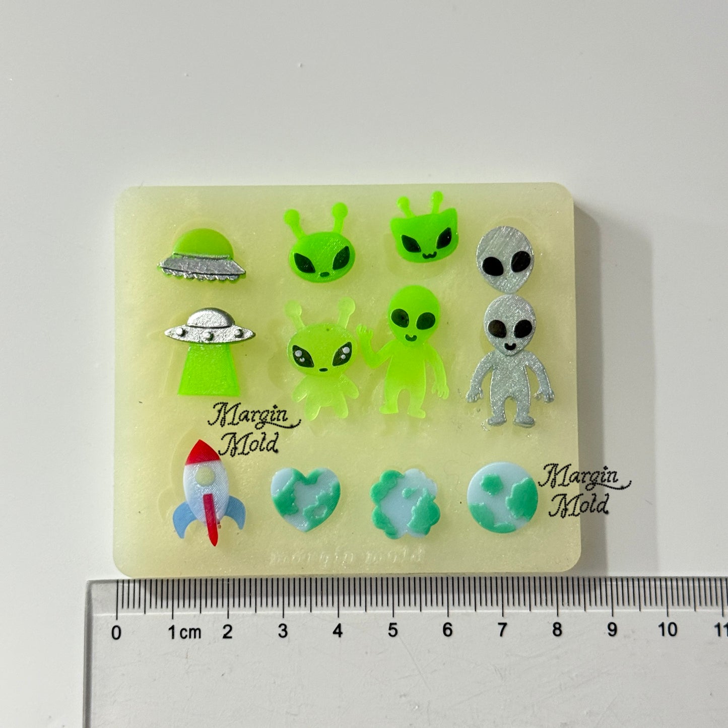 b147 bits mold Outer Space bits mold, 3d print, matte