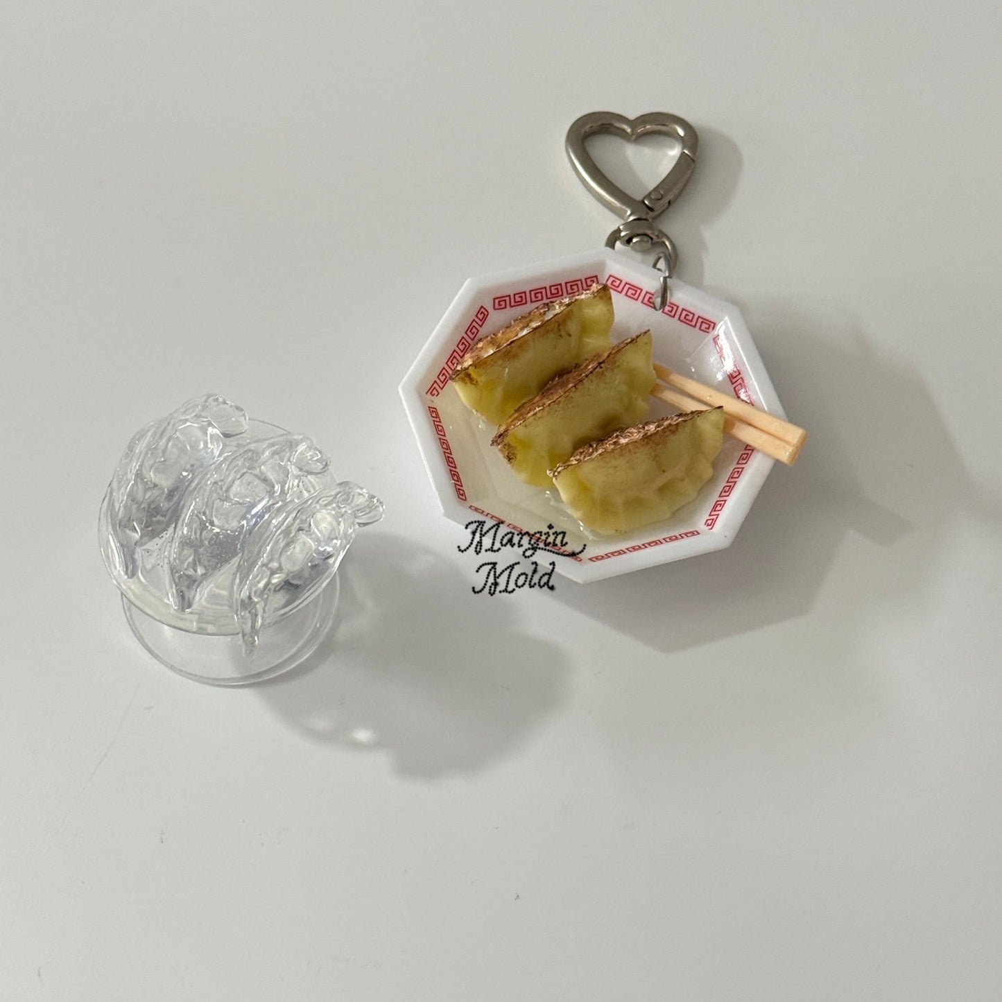 k170 mini dumplings mold, 3d printed, shiny
