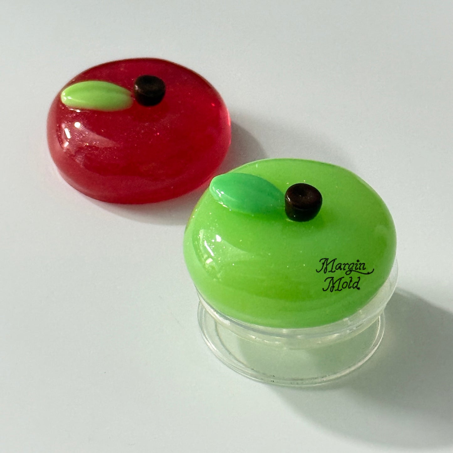 k156 apple dome mold, 3d printed, shiny