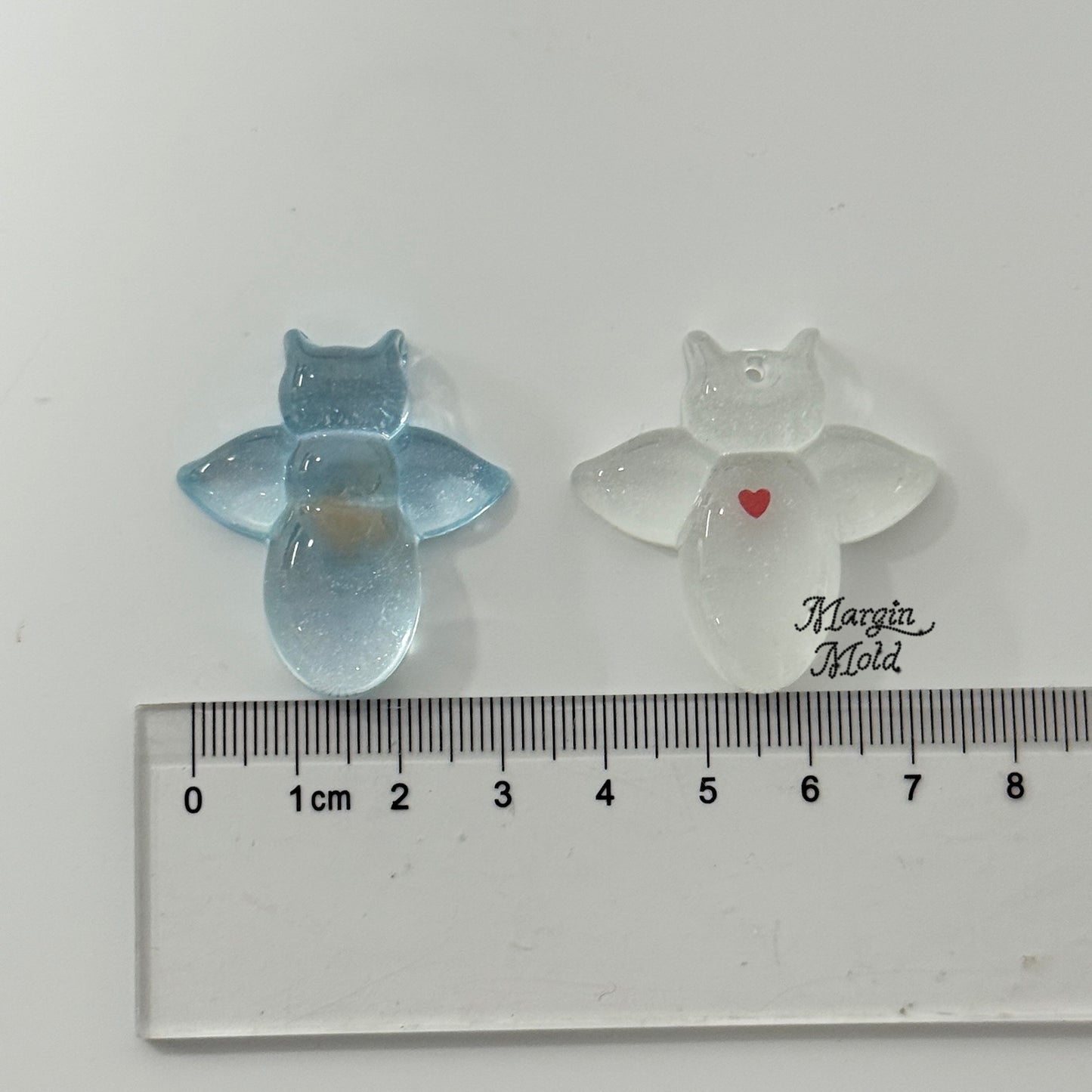 k165 sea angel mini mold, 3d printed, shiny