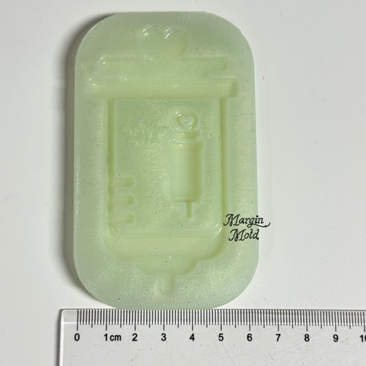 b140 bits mold syringe frame bits mold, 3d print, shiny