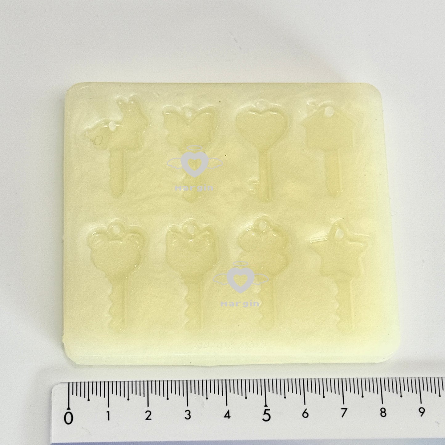 k090 mini key set mold, 3d printed, shiny