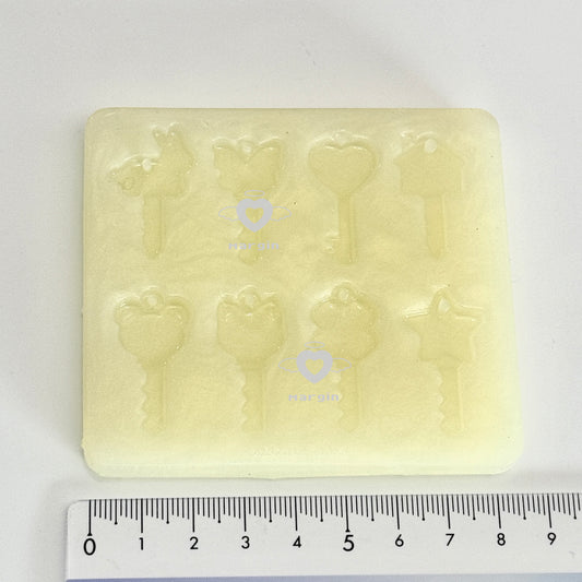 k090 mini key set mold, 3d printed, shiny