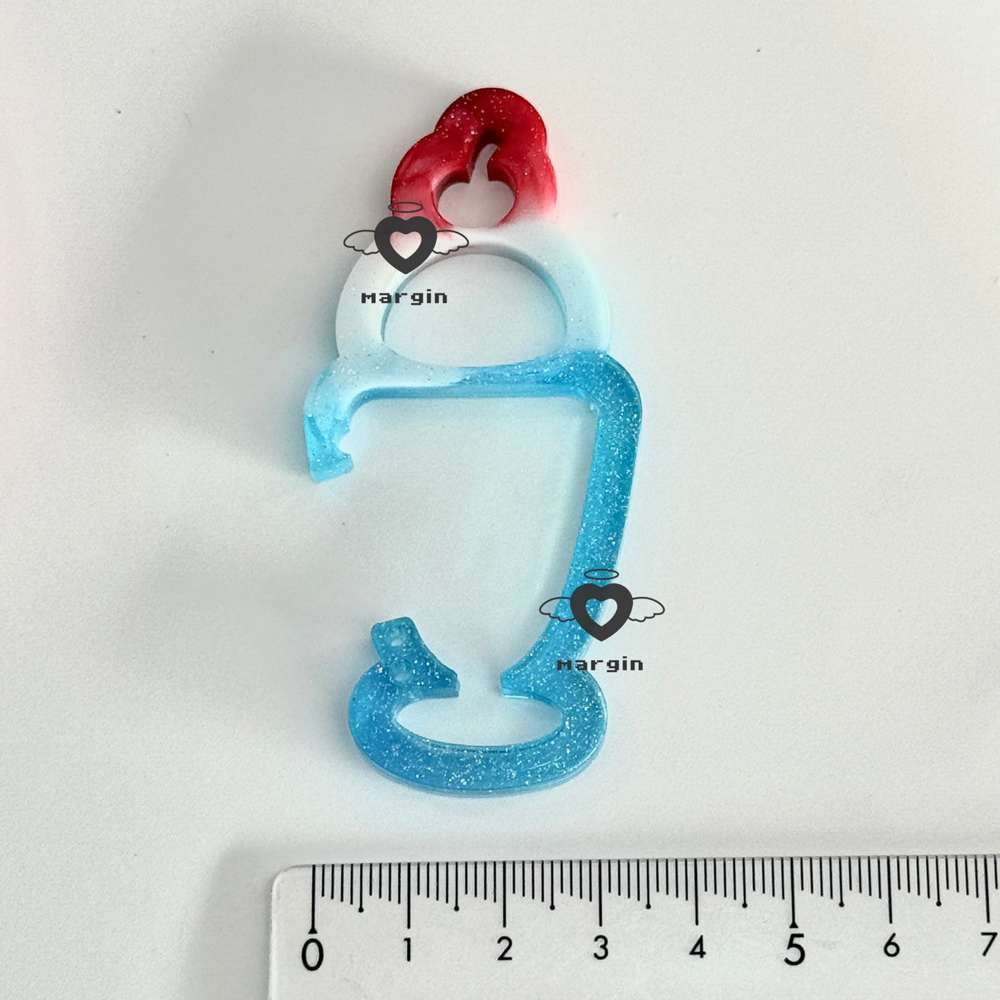 c04 carabiner mold melon soda, acrylic, shiny