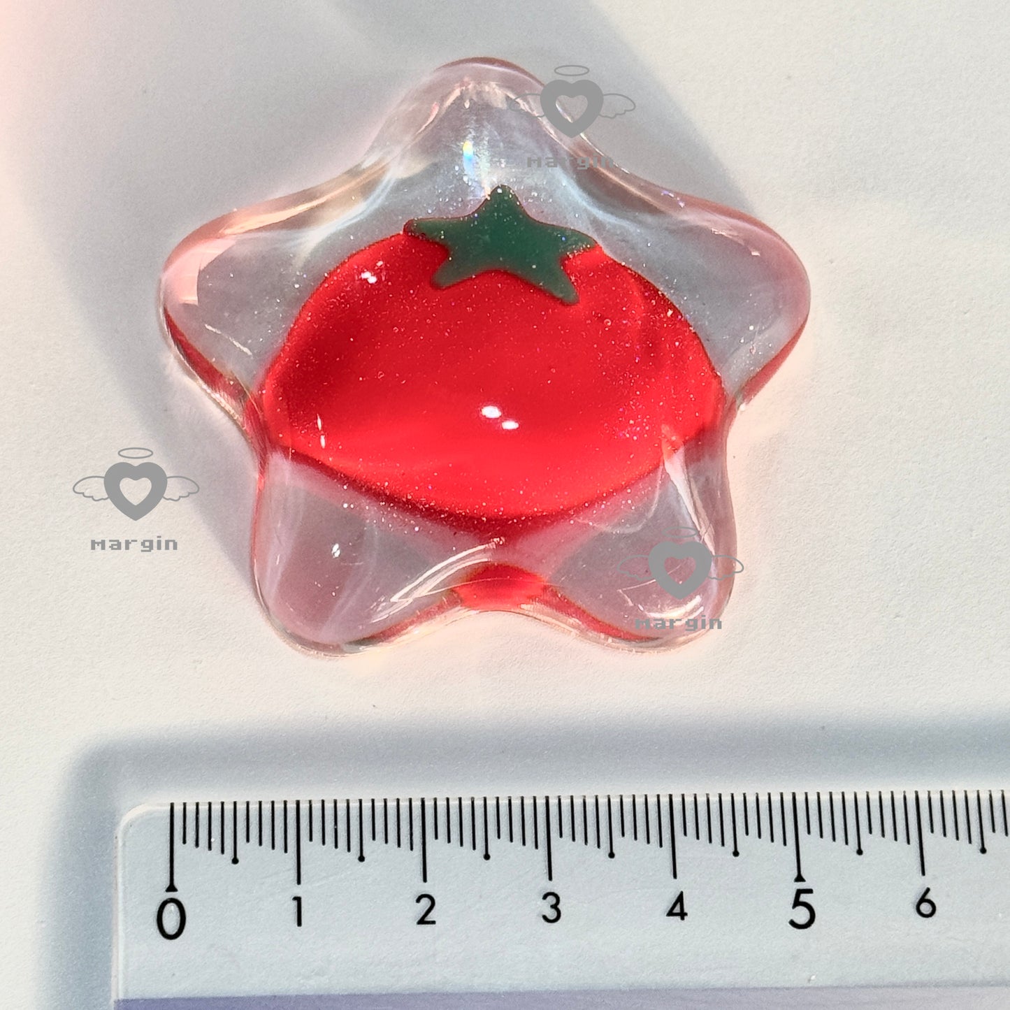 k089 plump star griptok mold, 3d printed, shiny