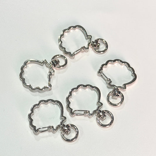 O018 metal clasps for key chains