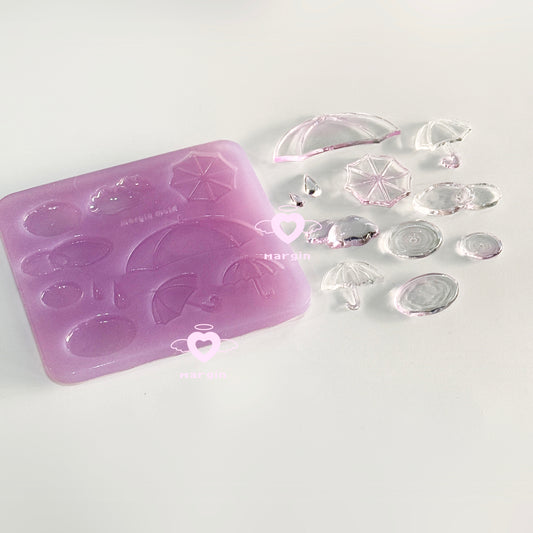 b095 bits mold rainy days bits, 3d print, shiny