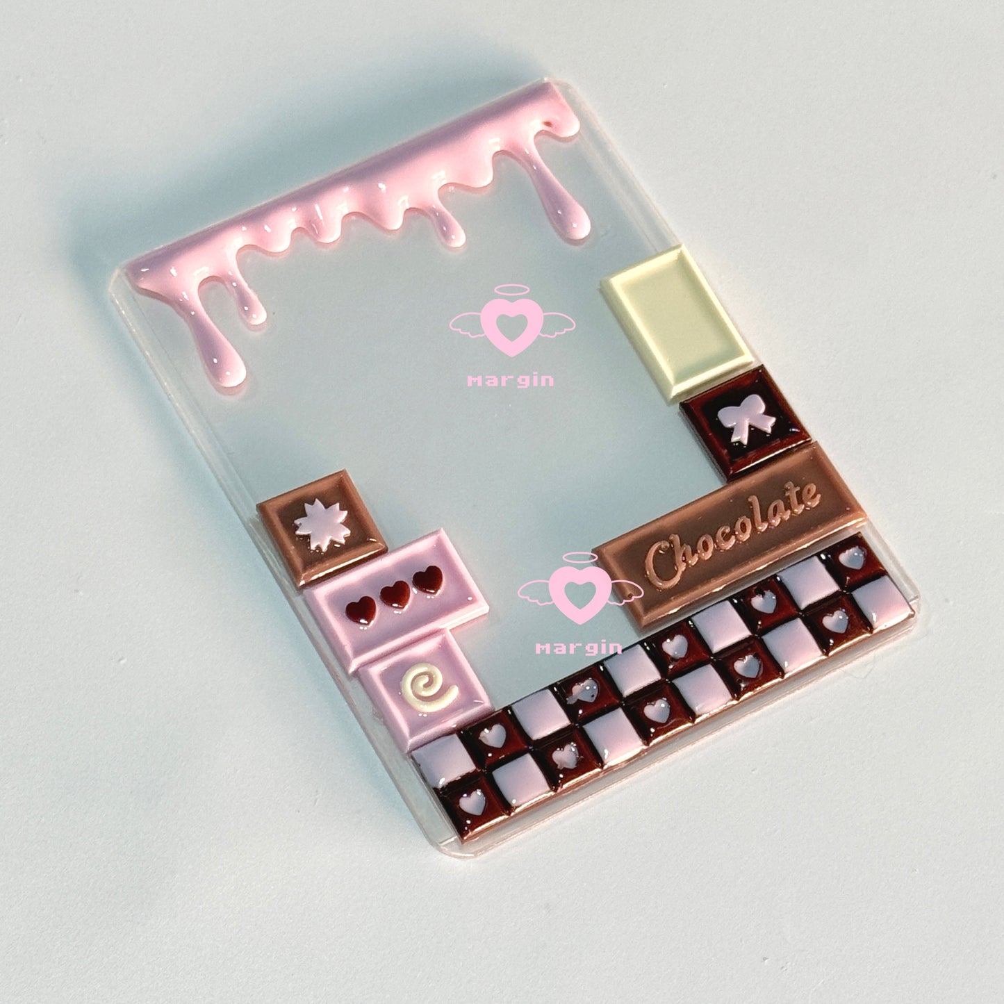 b098 bits mold chocolate bars bits, 3d print, shiny