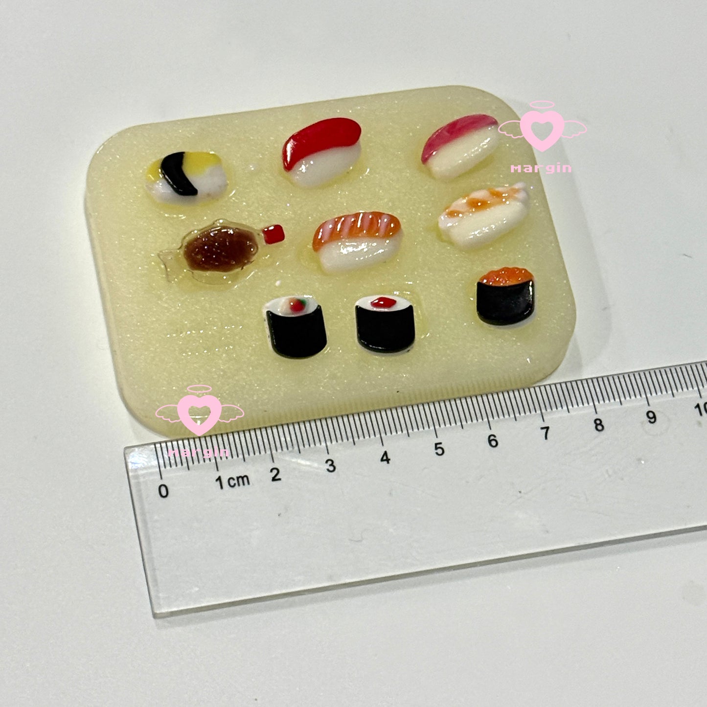 b094 bits mold sushi bits, 3d print, shiny