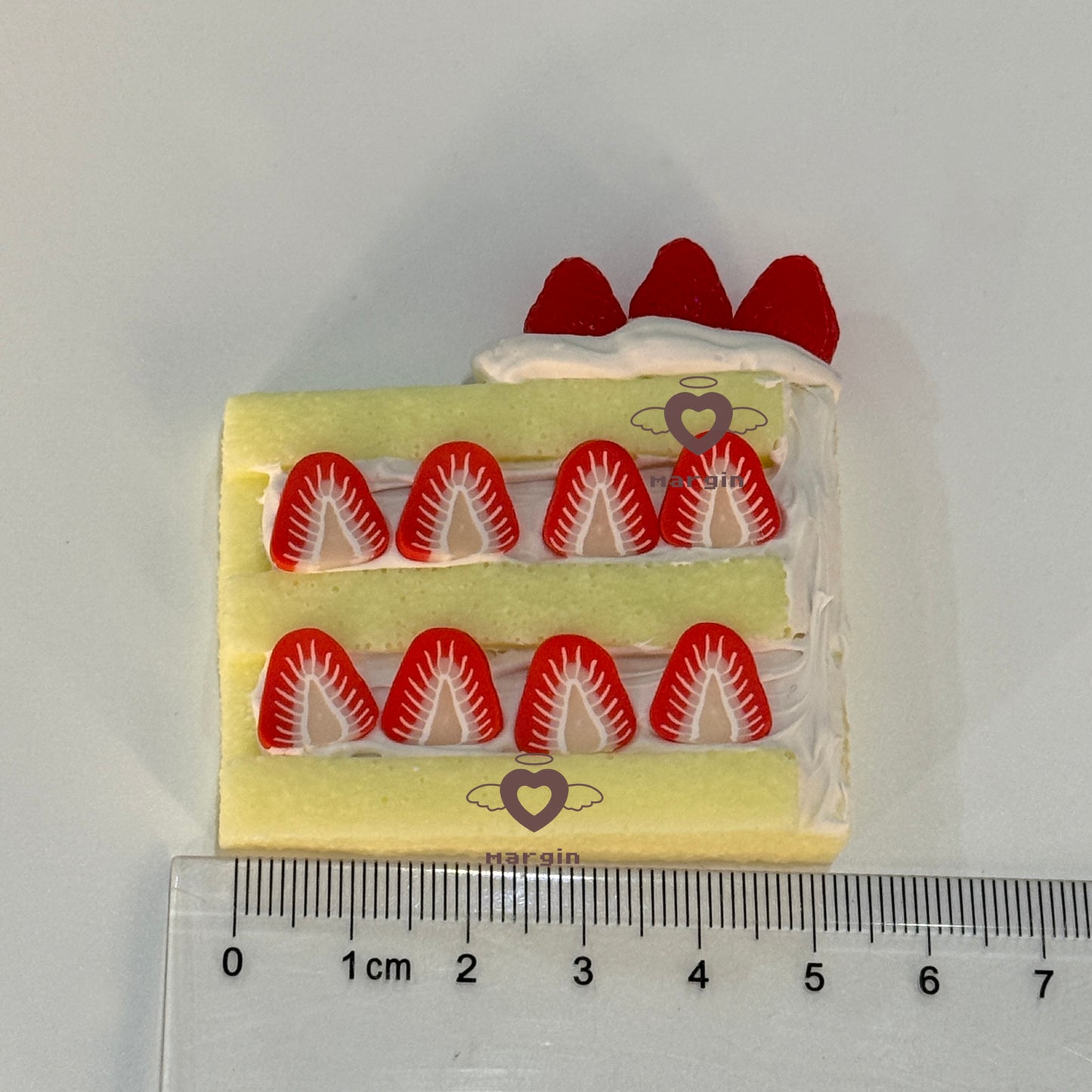 k094 piece of cake mold, 3d printed, matte