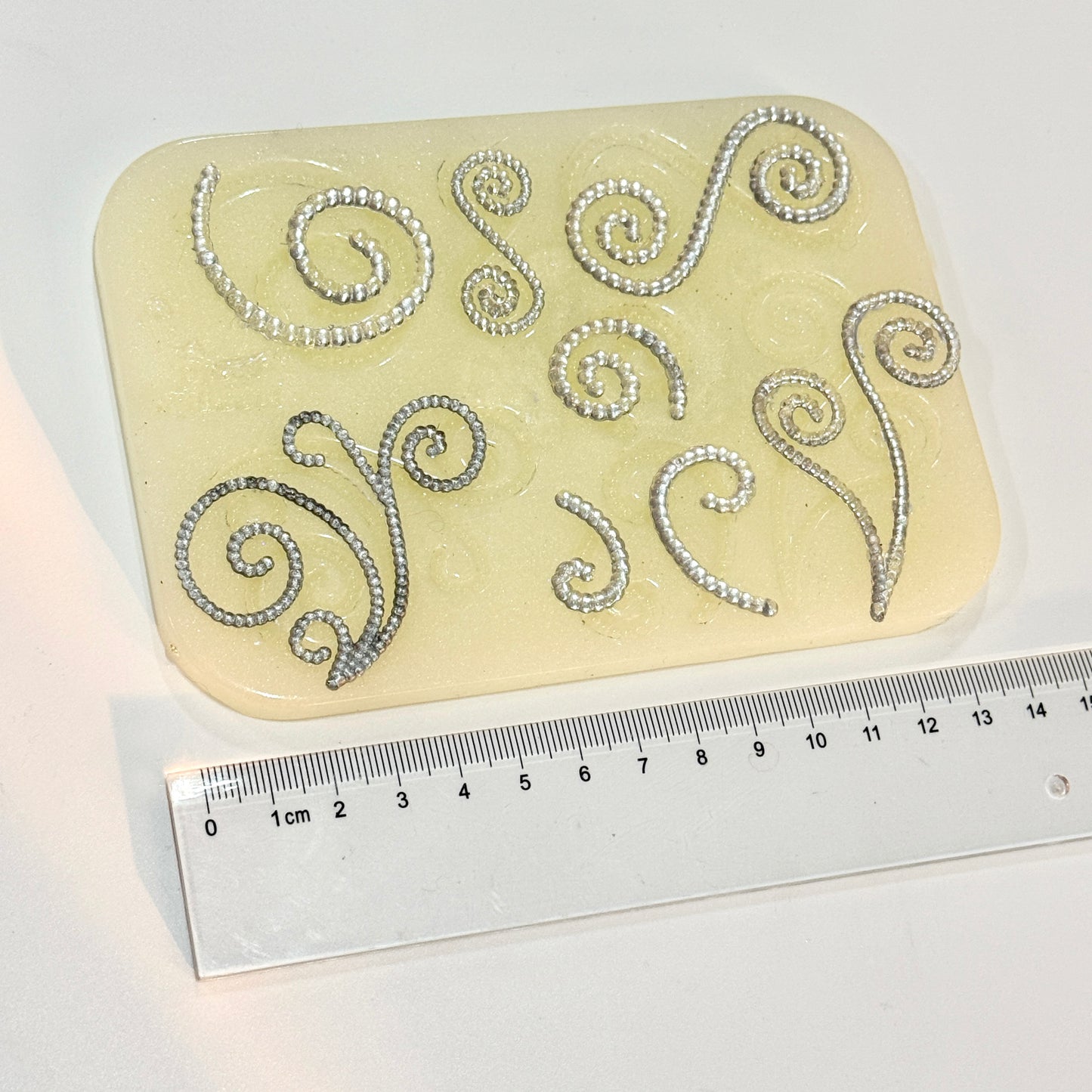 b099 bits mold swirly deco bits, 3d print, shiny