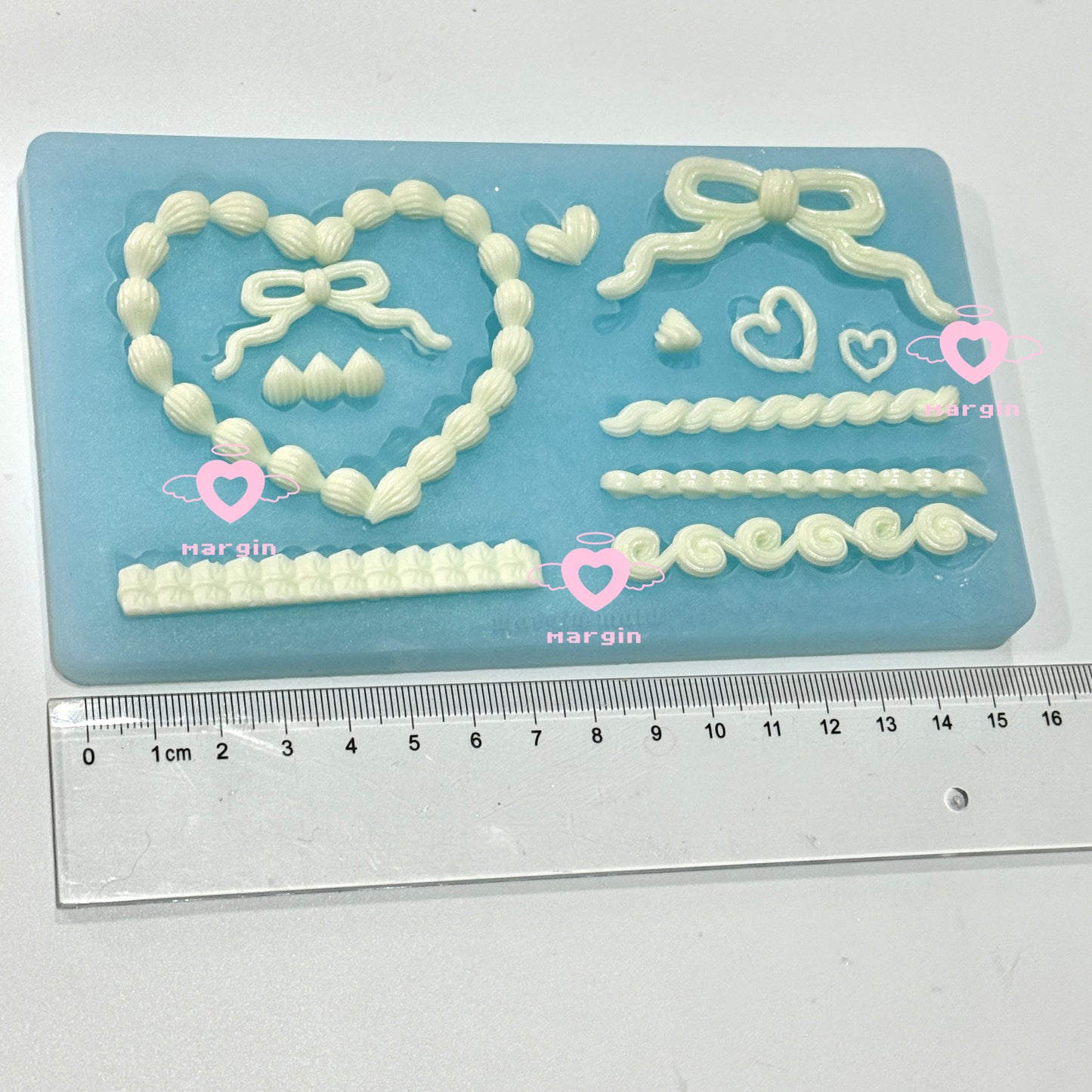 b092 b093 bits mold whipped cream cake deco toploader bits, 3d print, matte