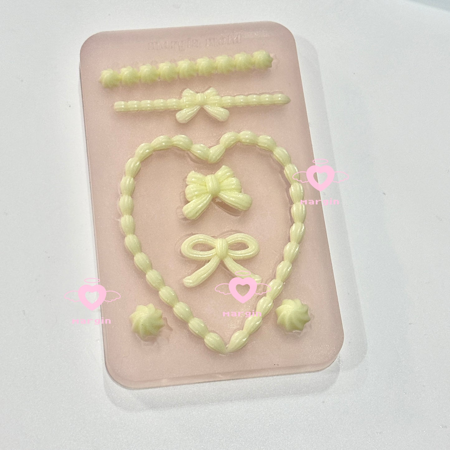 b092 b093 bits mold whipped cream cake deco toploader bits, 3d print, matte