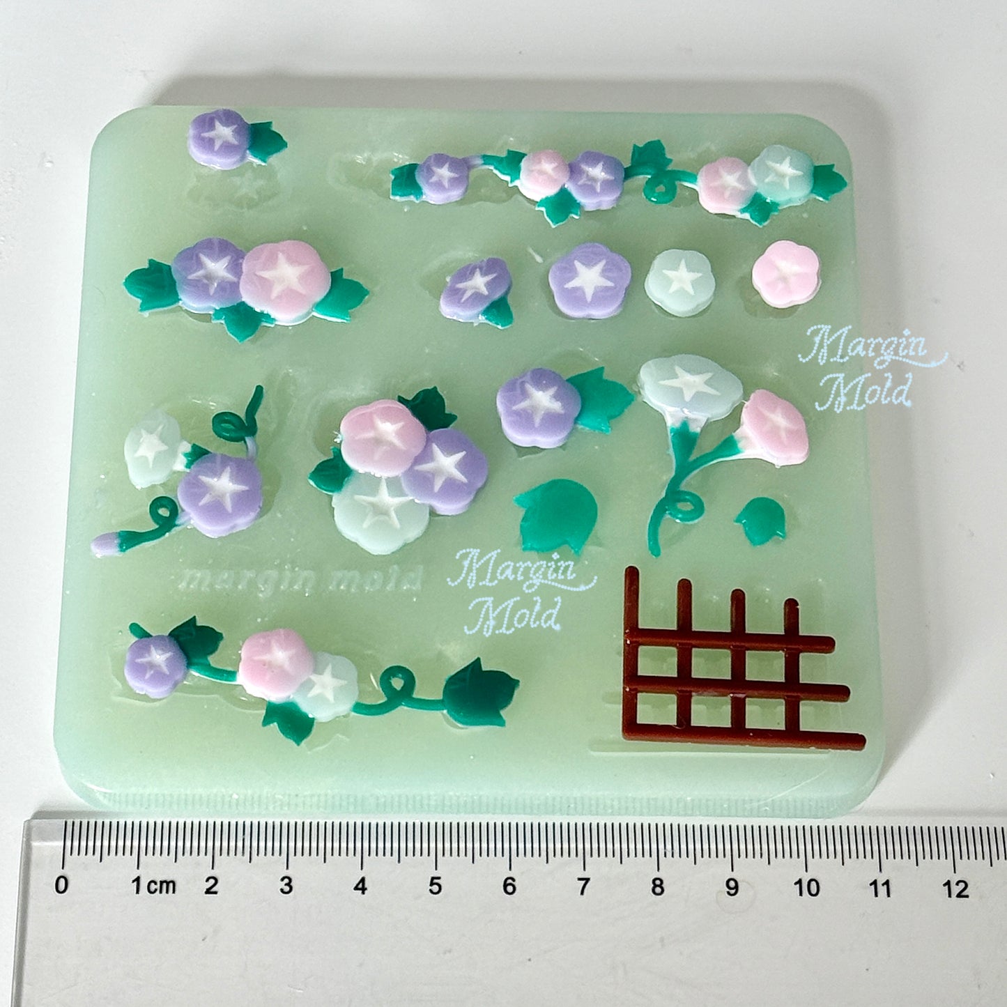 b102 bits mold morning glory bits, 3d print, shiny