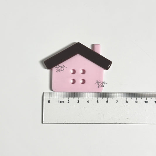 k181 house button mold, 3d printed, shiny