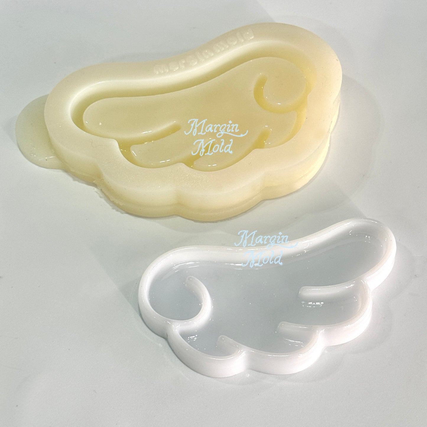 t006 tray mold angel wing tray, acrylic, shiny