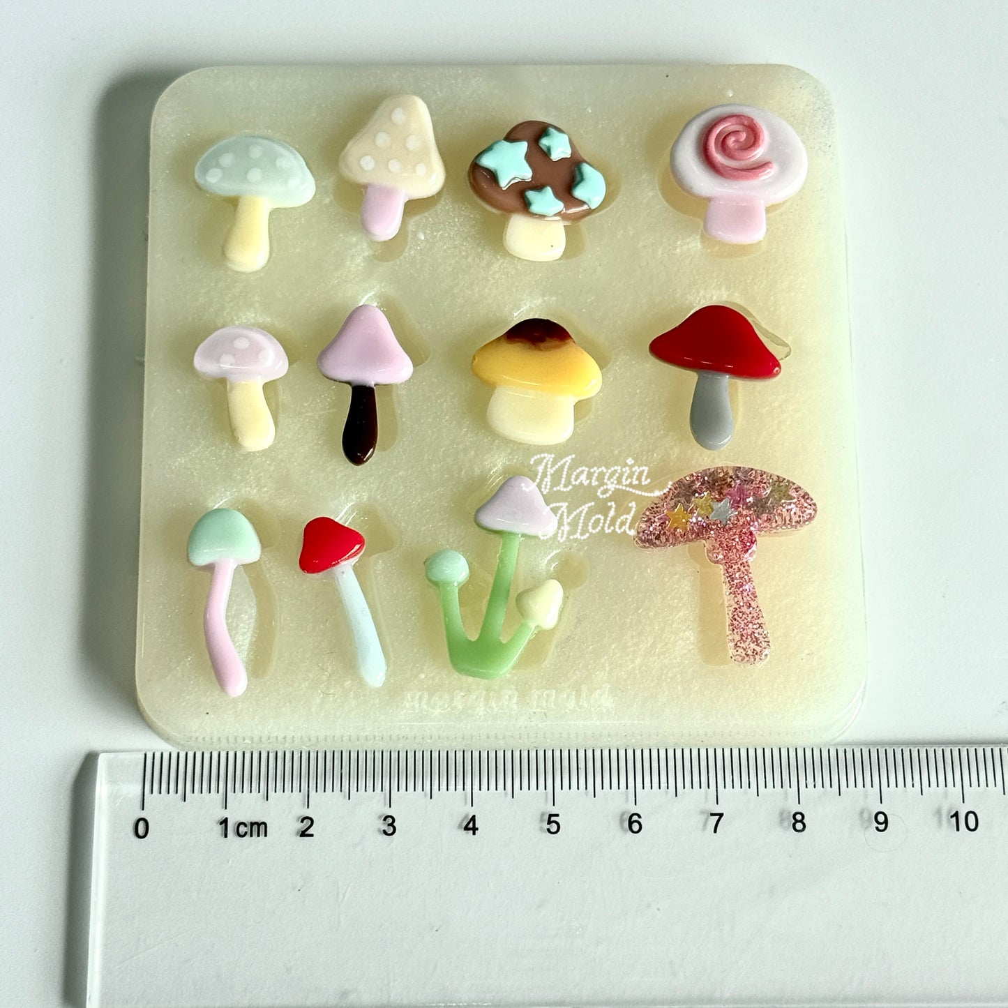 b103 bits mold multiple mushroom bits, 3d print, shiny