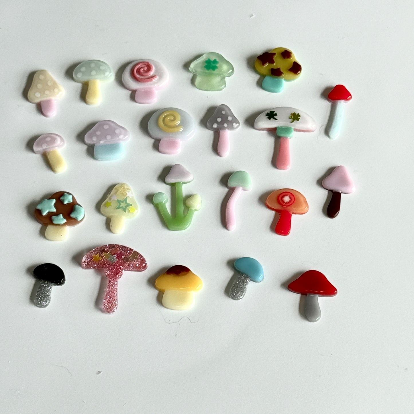 b103 bits mold multiple mushroom bits, 3d print, shiny