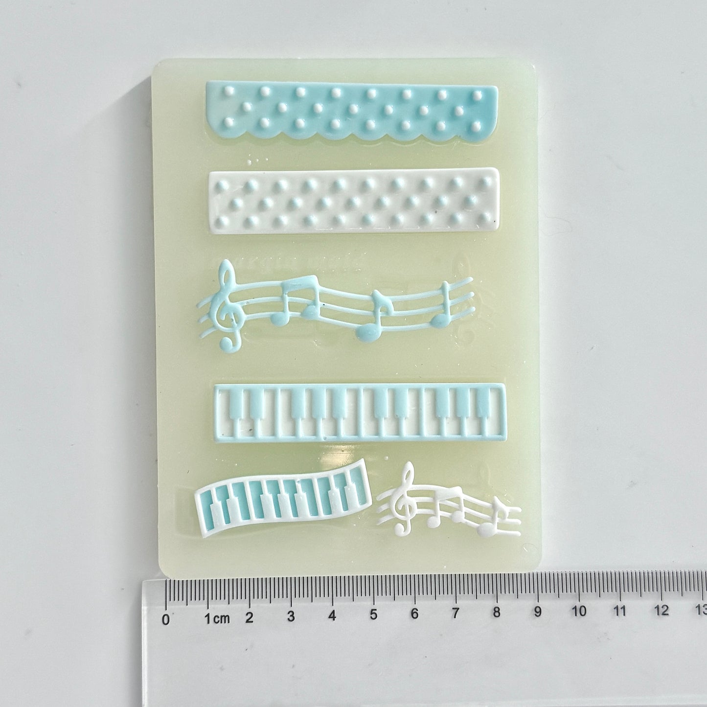 b106 bits mold piano rhythm bits, 3d print, shiny