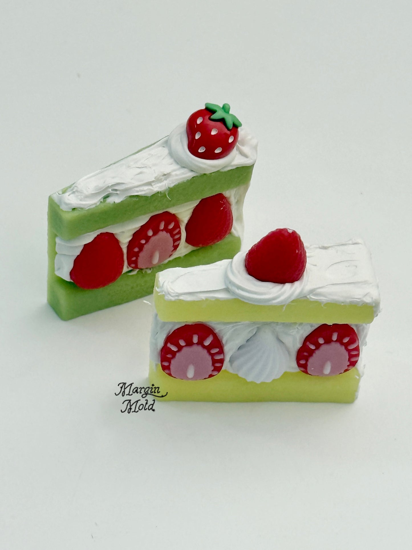 k213 cake slice mold, 3d printed, matte