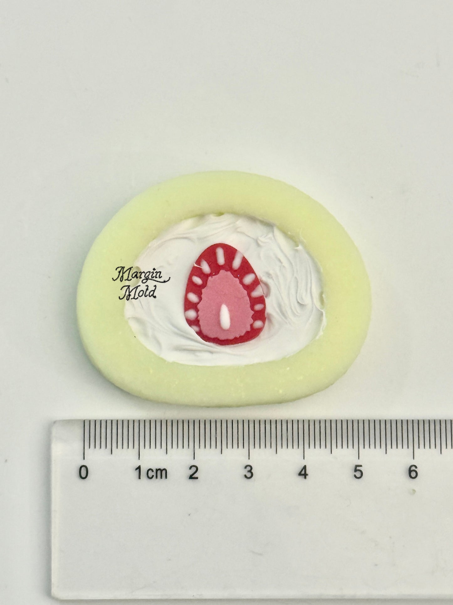 k212 swiss roll mold, 3d printed, matte