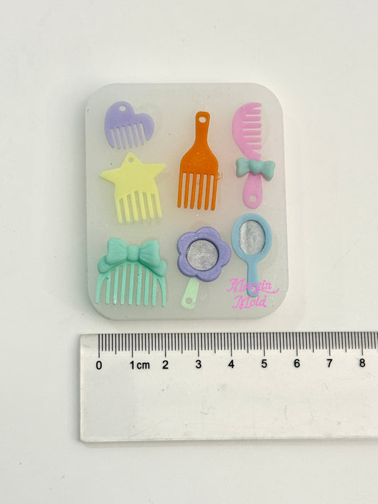 b162 bits molds doll's house comb bits mold, 3d print, matte