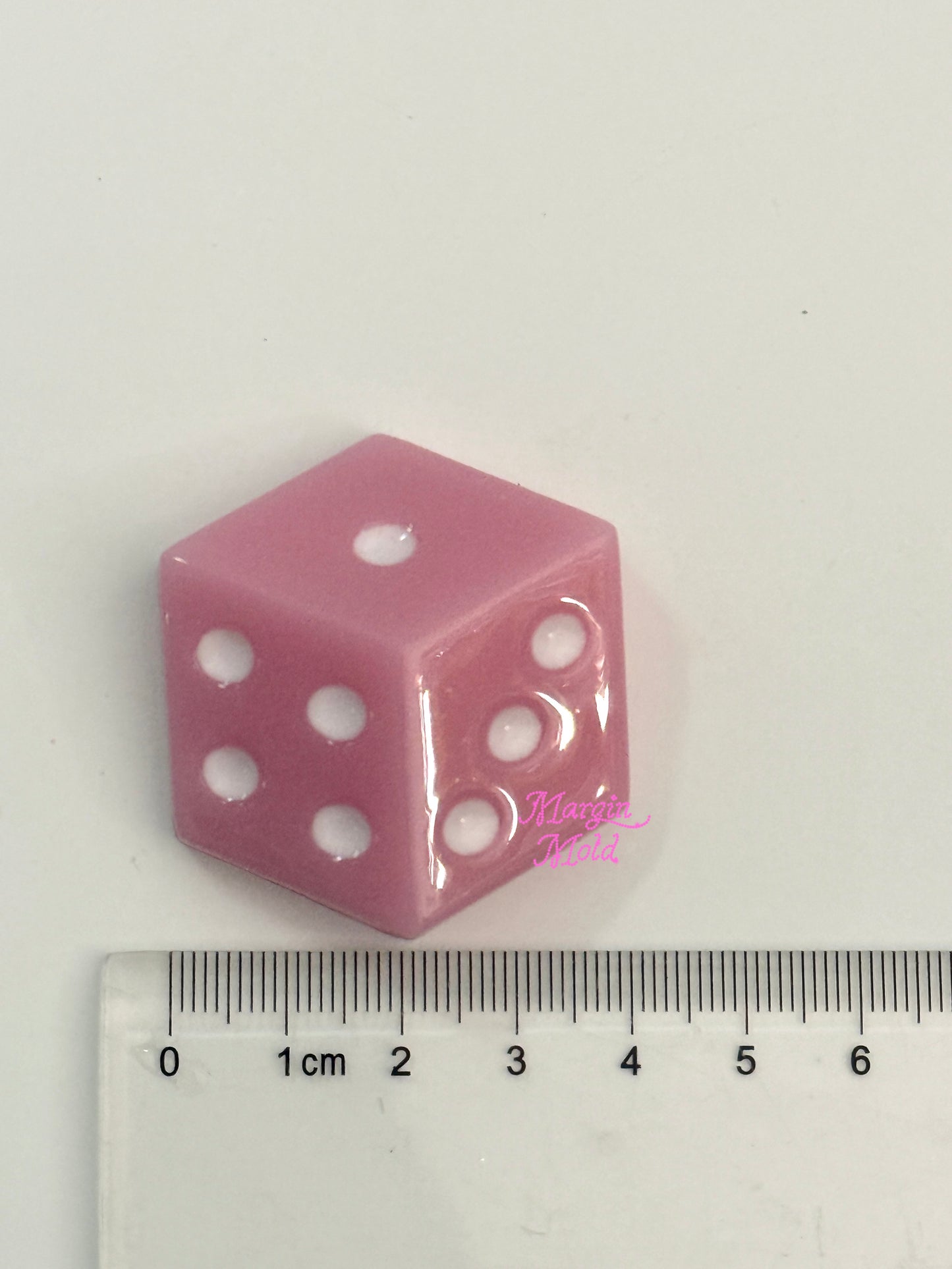 k231 dice griptok mold, 3d printed, shiny