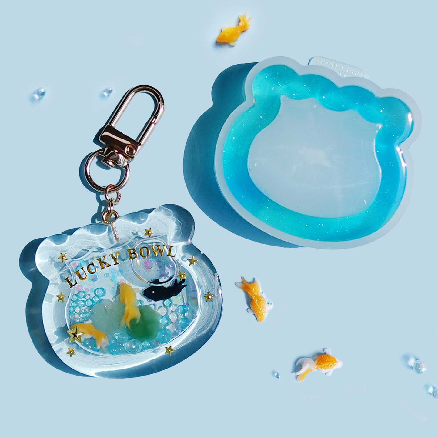 MF07 Mani Land fish bowl shaker mold