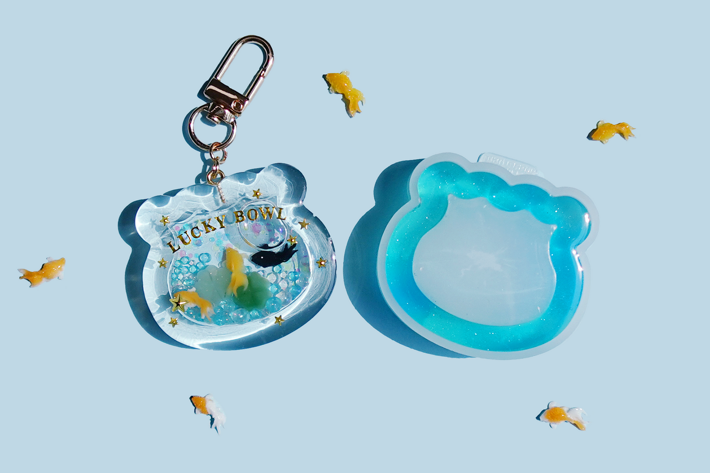 MF07 Mani Land fish bowl shaker mold