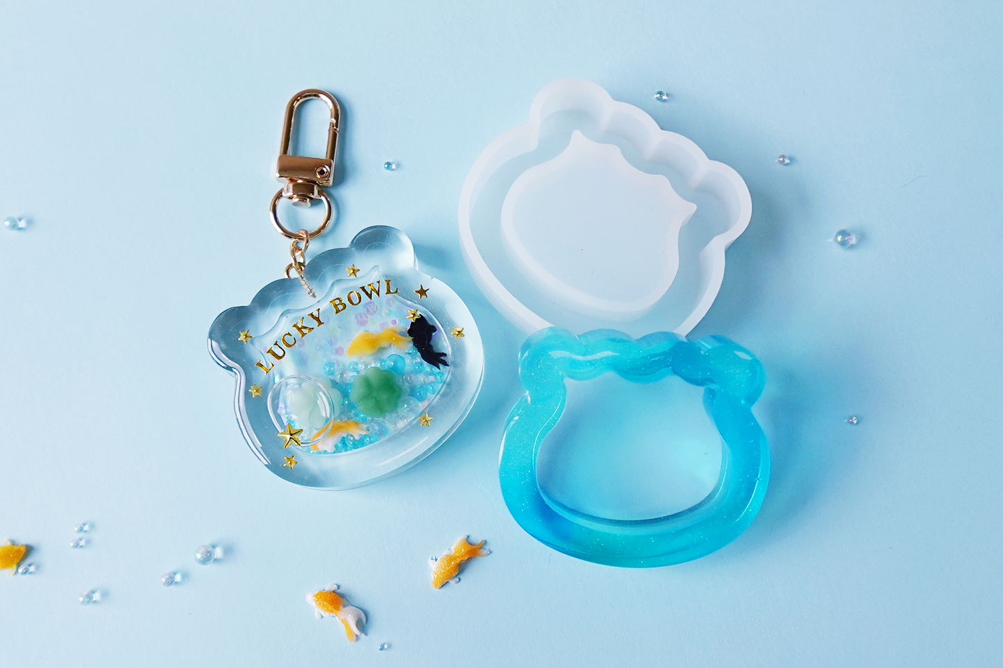 MF07 Mani Land fish bowl shaker mold