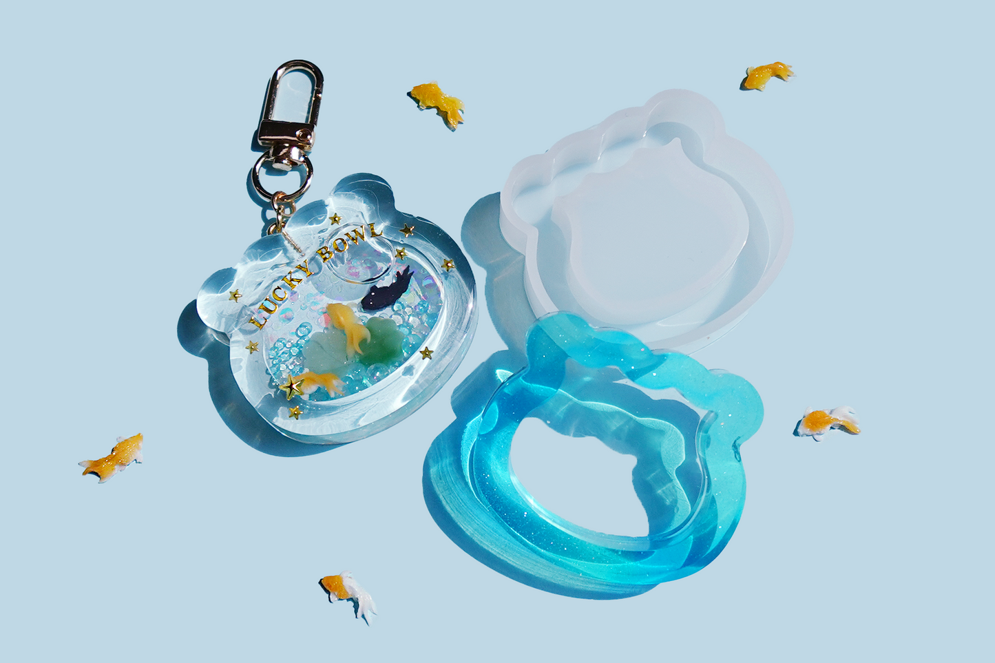 MF07 Mani Land fish bowl shaker mold