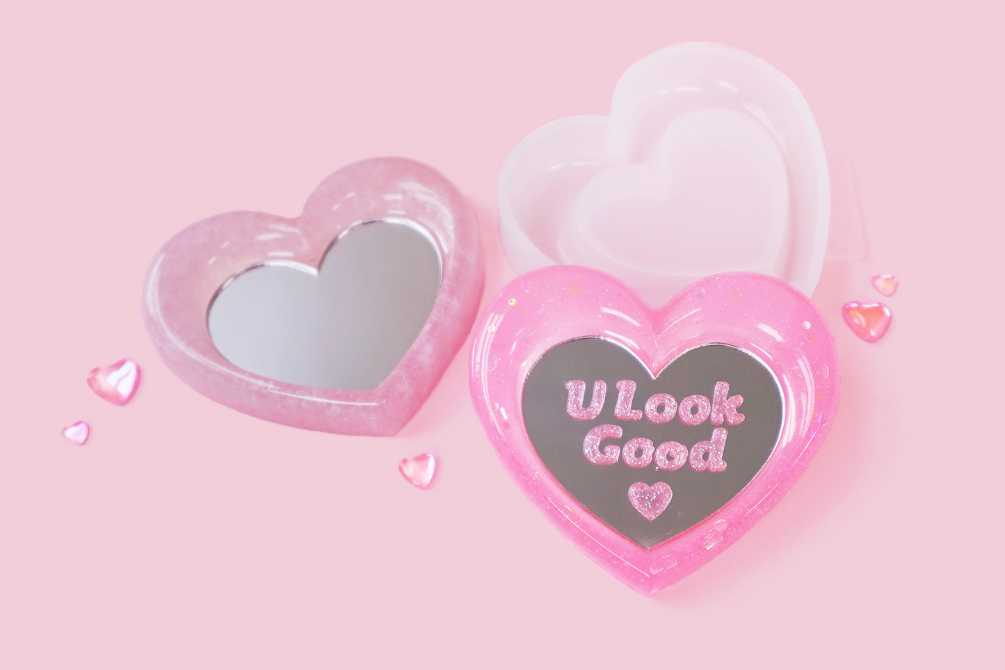 MF17 Mani Land heart cushion mirror mold