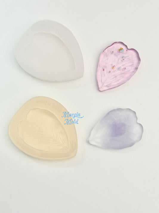 k246 k247 flower petal B griptok mold, 3d printed, matte, shiny