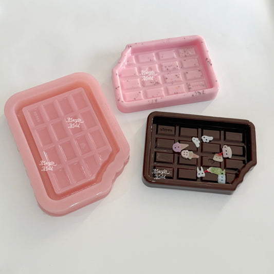 t007 tray mold chocolate bar tray, acrylic, shiny