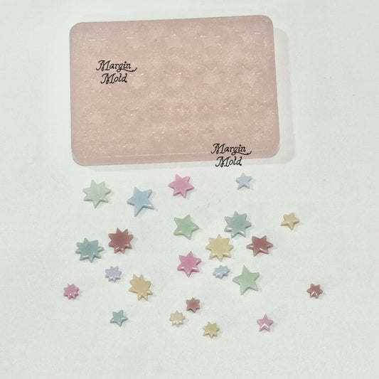 b110 bits mold star candy bits, 3d print, shiny