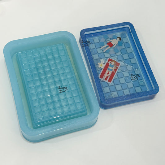 t008 tray mold swimming pook tray, acrylic, shiny