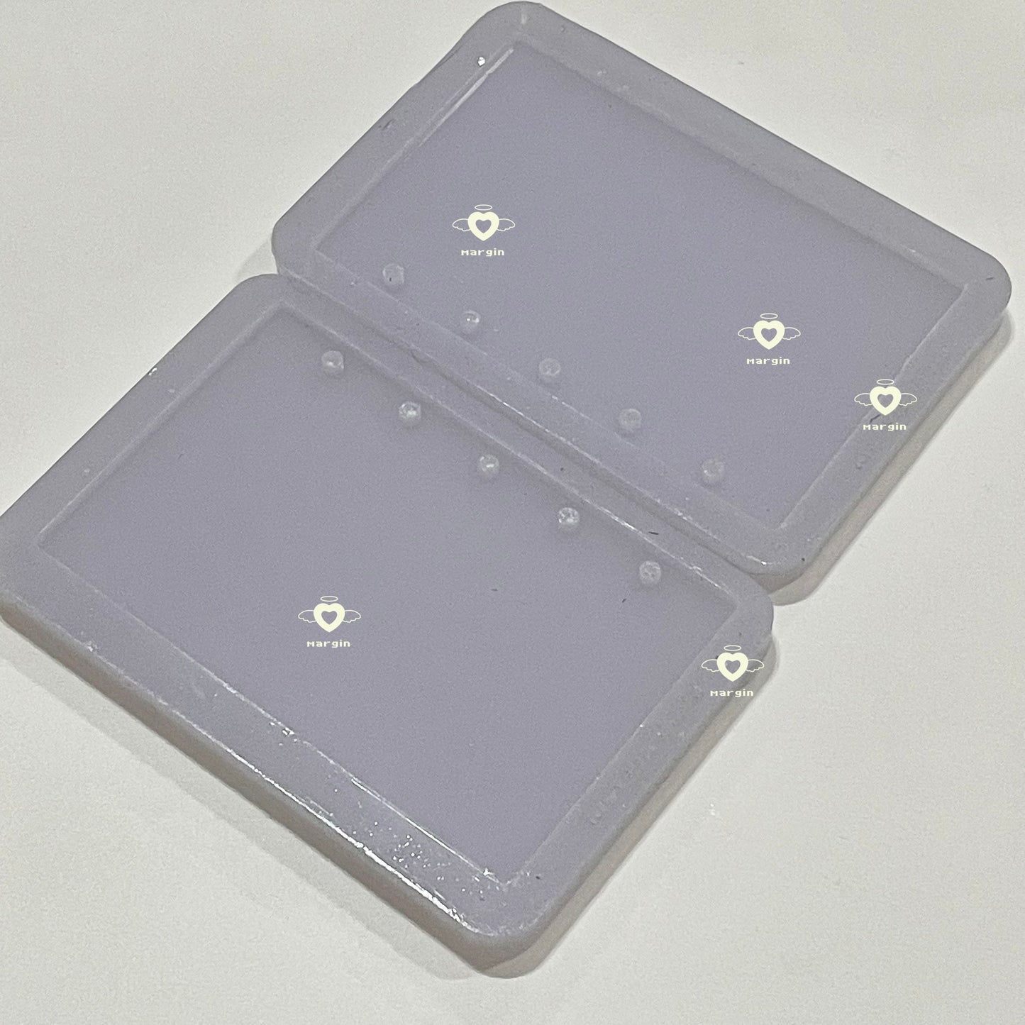 k064 notebook cover mold*2(back&front), m5 size, acrylic, shiny