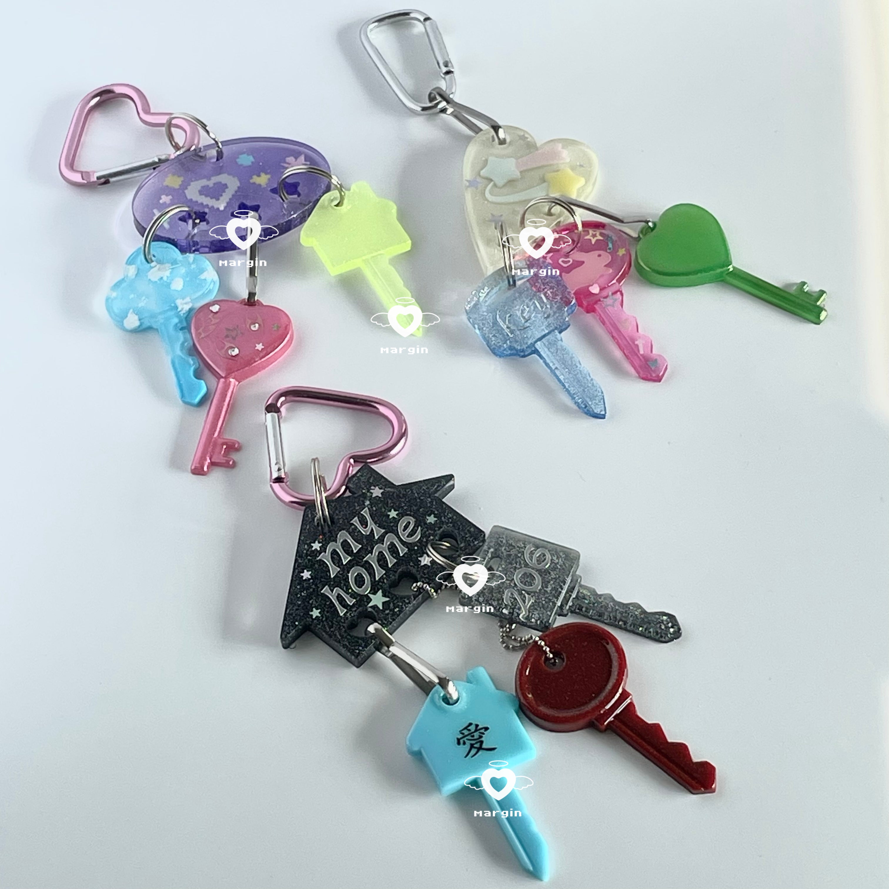 k073 k074 k075 k076 k077 room key mold & key organizer mold, 3d print ...