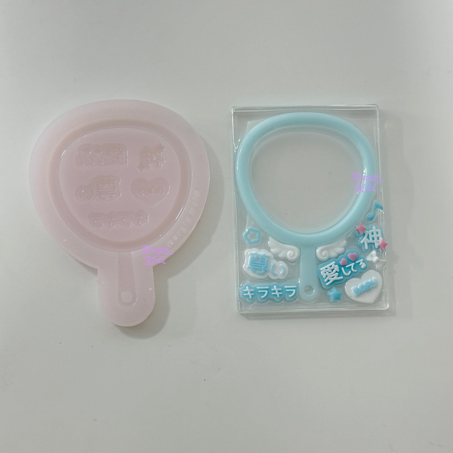 b181 b182 uchiwa frame mold, 3d print, shiny